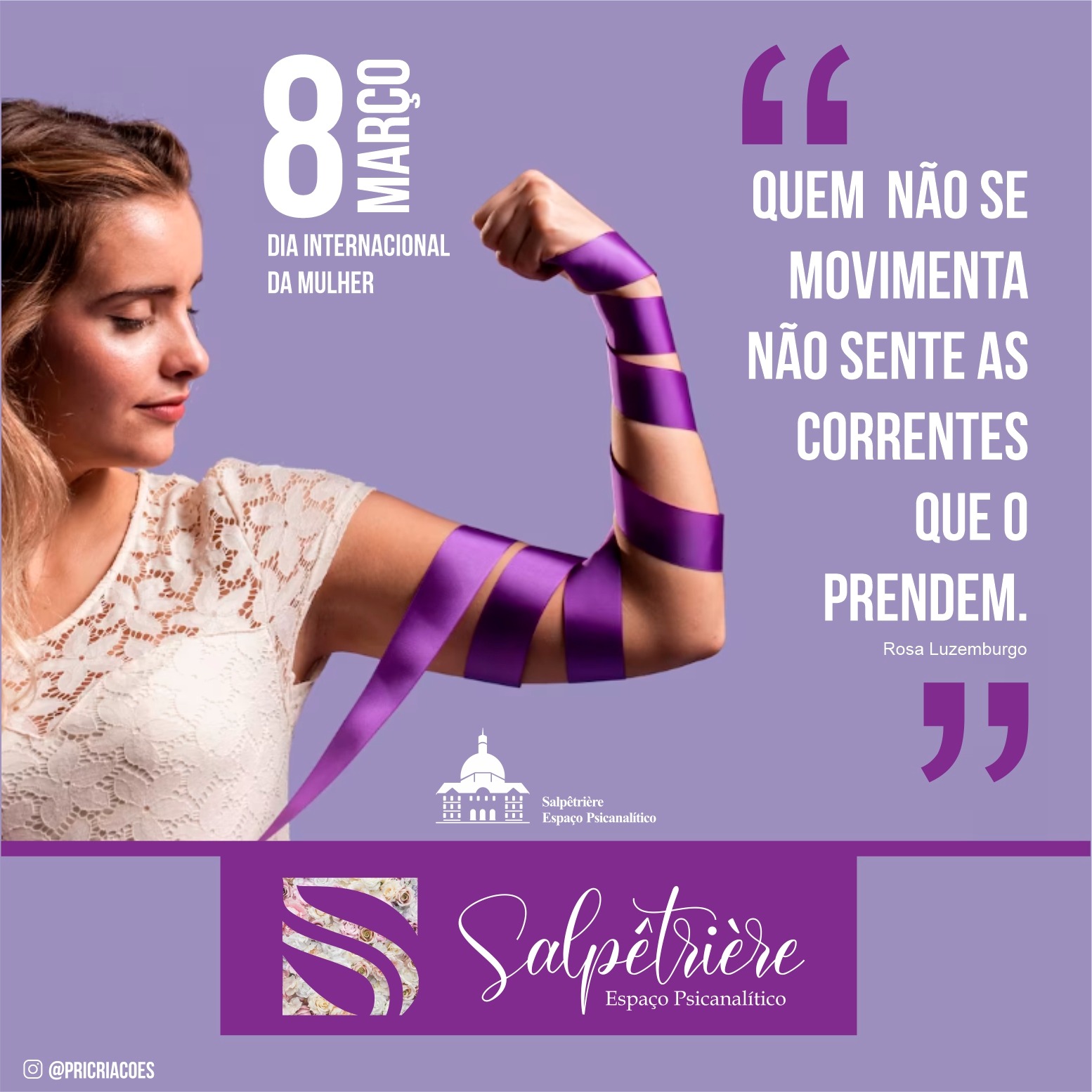 Read more about the article Dia da Mulher – 08/03 / Hoje é um dia Político