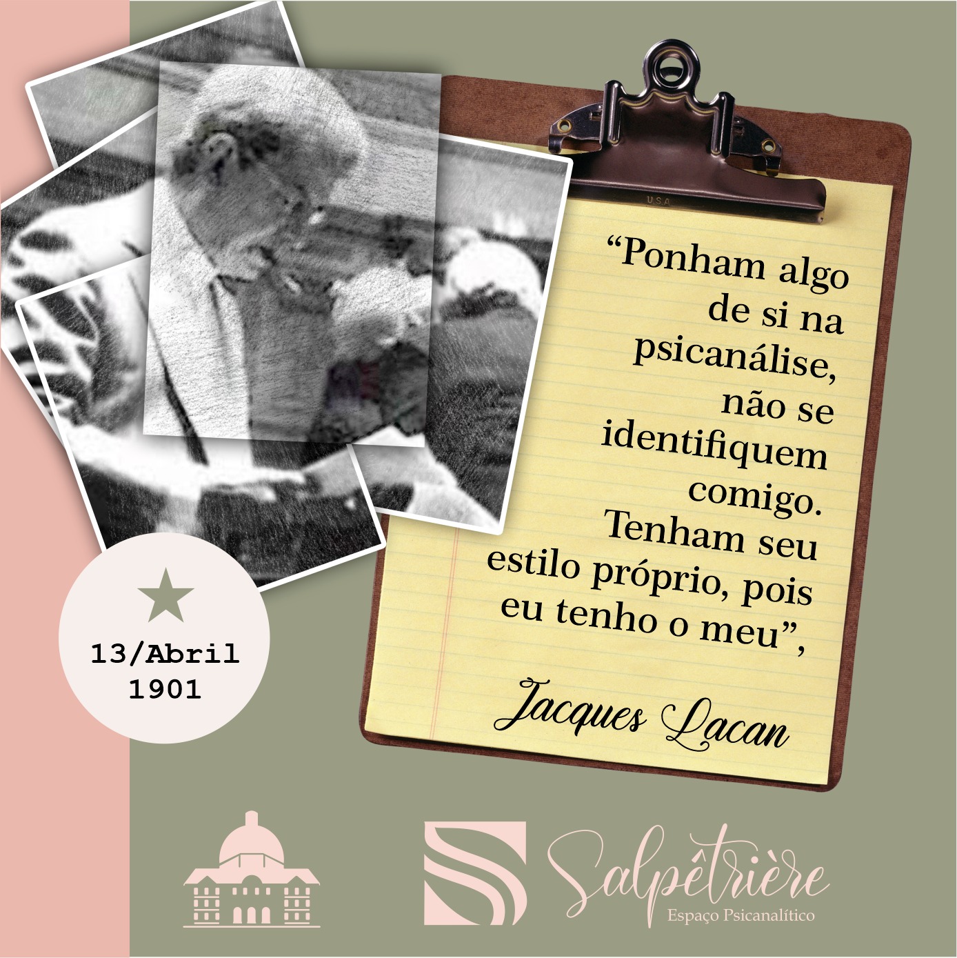 Read more about the article Aniversário de Jacques Lacan 13/04/1901