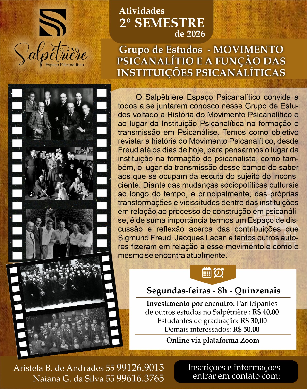 Read more about the article Encontros de Formação: Movimento Psicanalítico e a Função das Instituições Psicanalíticas